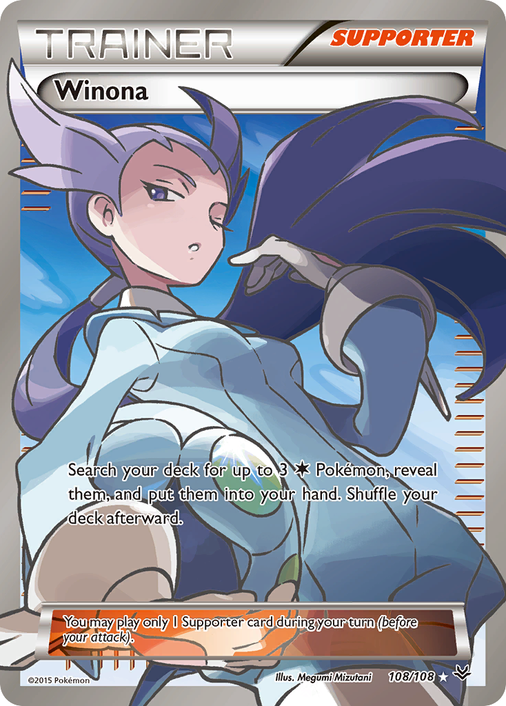 Winona (108/108) [XY: Roaring Skies] | Card Merchant Takapuna