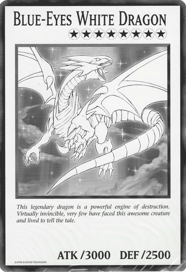 Blue-Eyes White Dragon (Oversized) Common | Card Merchant Takapuna