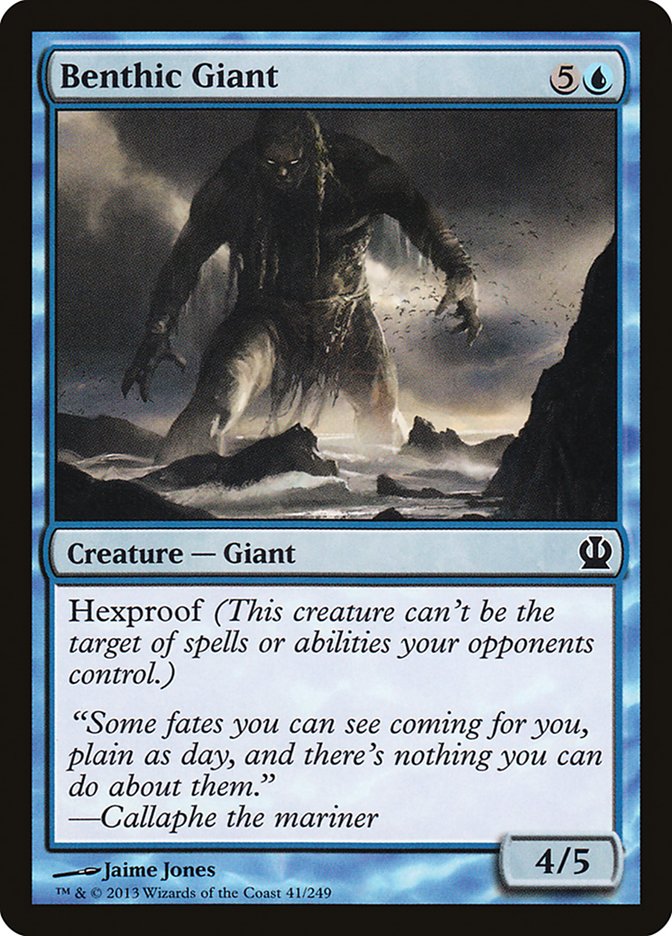 Benthic Giant [Theros] | Card Merchant Takapuna