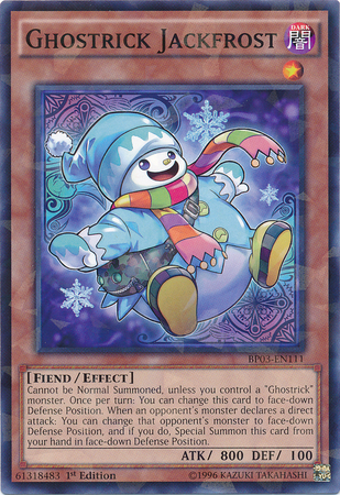 Ghostrick Jackfrost [BP03-EN111] Shatterfoil Rare | Card Merchant Takapuna