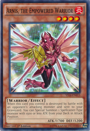 Arnis, the Empowered Warrior [YS14-EN013] Common | Card Merchant Takapuna