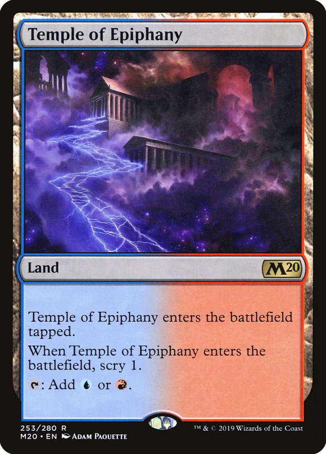 Temple of Epiphany [Core Set 2020] | Card Merchant Takapuna