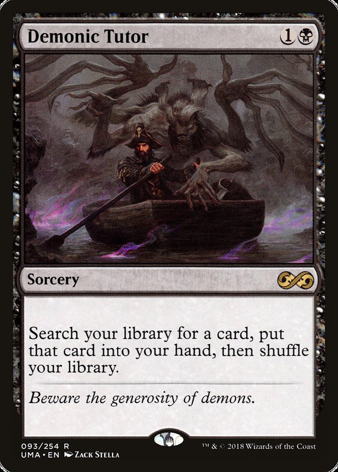 Demonic Tutor [Ultimate Masters] | Card Merchant Takapuna