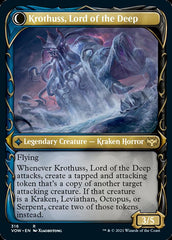 Runo Stromkirk // Krothuss, Lord of the Deep (Showcase Fang Frame) [Innistrad: Crimson Vow] | Card Merchant Takapuna