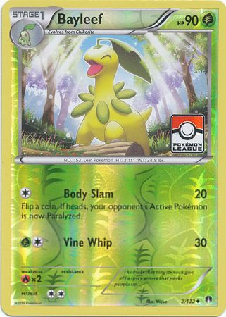 Bayleef (2/122) (League Promo) [XY: BREAKpoint] | Card Merchant Takapuna