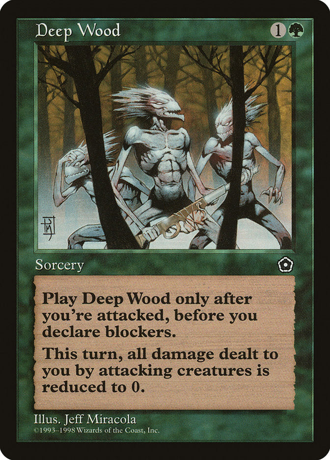 Deep Wood [Portal Second Age] | Card Merchant Takapuna