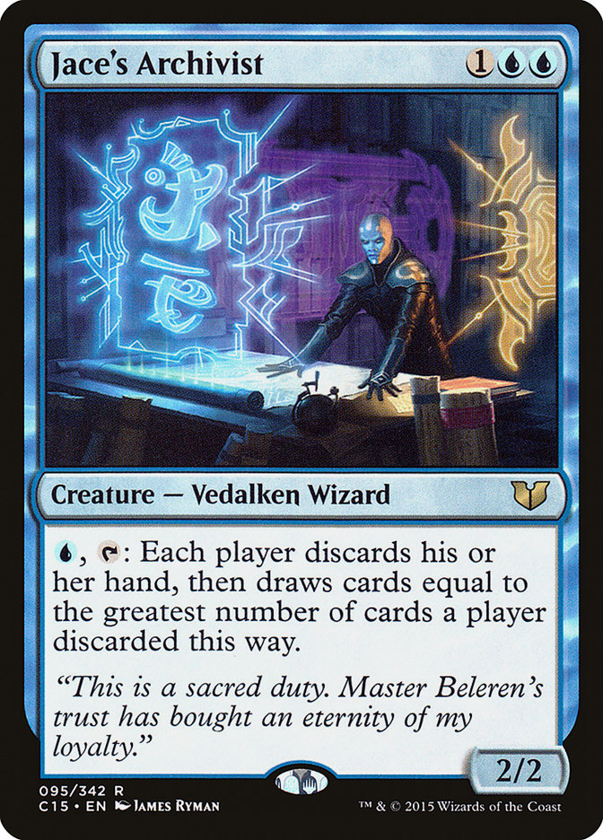 Jace's Archivist [Commander 2015] | Card Merchant Takapuna