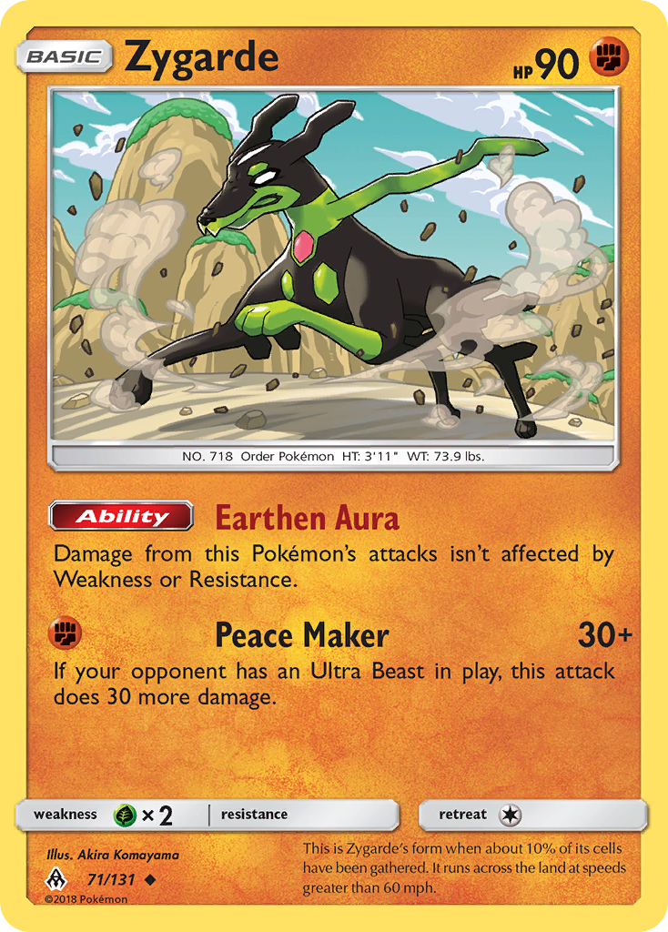 Zygarde (71/131) [Sun & Moon: Forbidden Light] | Card Merchant Takapuna