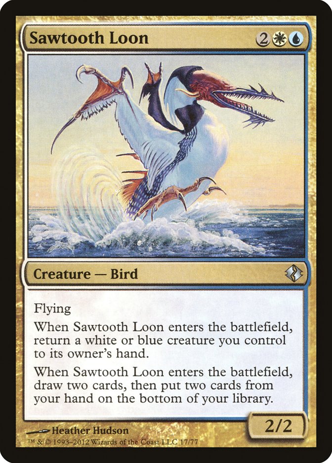 Sawtooth Loon [Duel Decks: Venser vs. Koth] | Card Merchant Takapuna