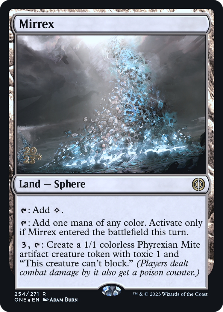 Mirrex [Phyrexia: All Will Be One Prerelease Promos] | Card Merchant Takapuna