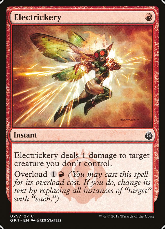 Electrickery [Guilds of Ravnica Guild Kit] | Card Merchant Takapuna