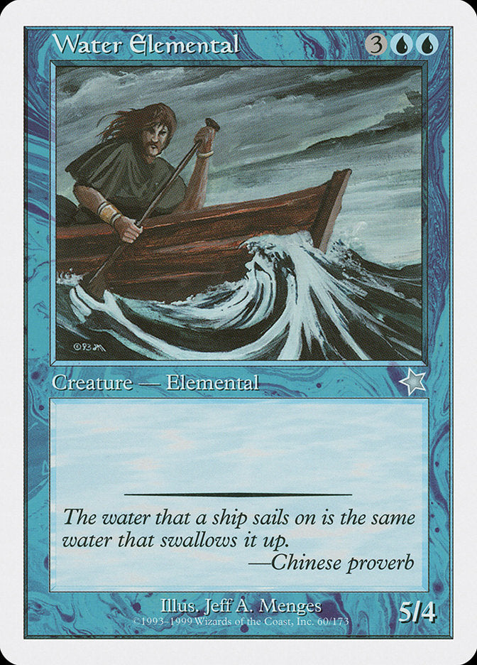 Water Elemental [Starter 1999] | Card Merchant Takapuna