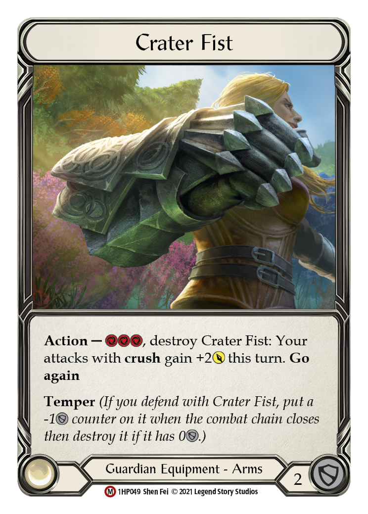 Crater Fist [1HP049] (History Pack 1) | Card Merchant Takapuna