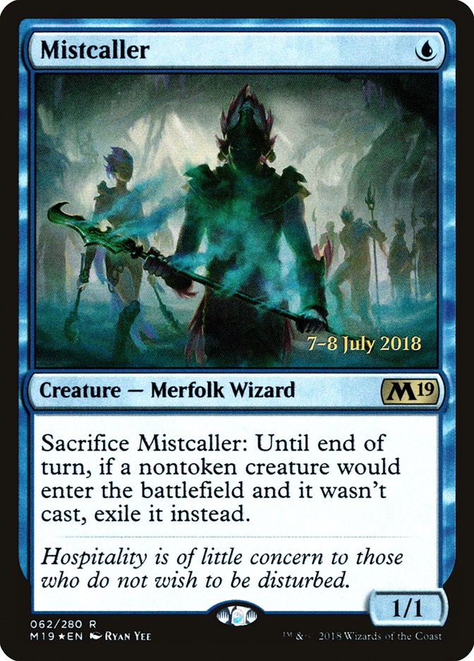 Mistcaller [Core Set 2019 Prerelease Promos] | Card Merchant Takapuna