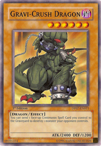 Gravi-Crush Dragon [DP07-EN011] Common | Card Merchant Takapuna