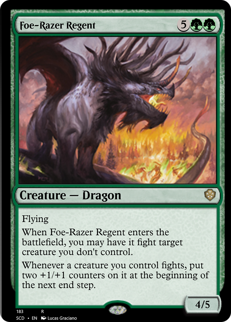 Foe-Razer Regent [Starter Commander Decks] | Card Merchant Takapuna