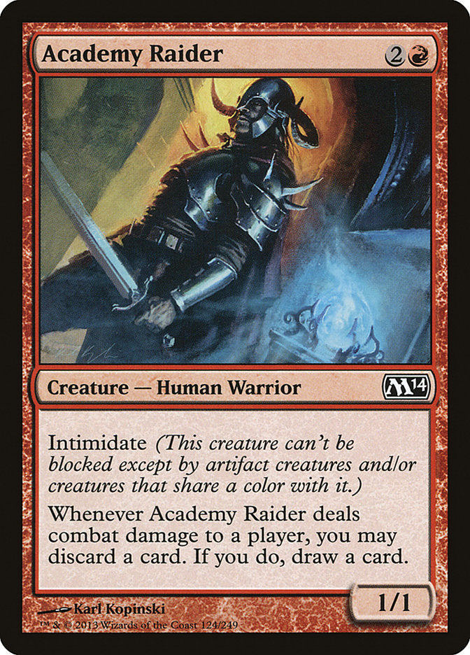 Academy Raider [Magic 2014] | Card Merchant Takapuna