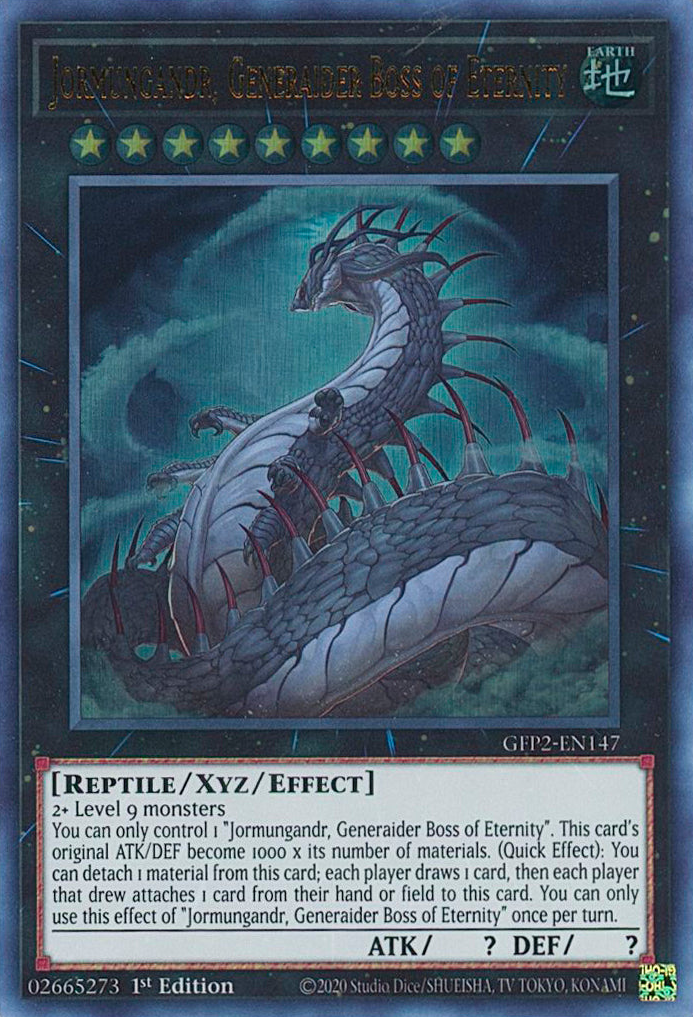 Jormungandr, Generaider Boss of Eternity [GFP2-EN147] Ultra Rare | Card Merchant Takapuna