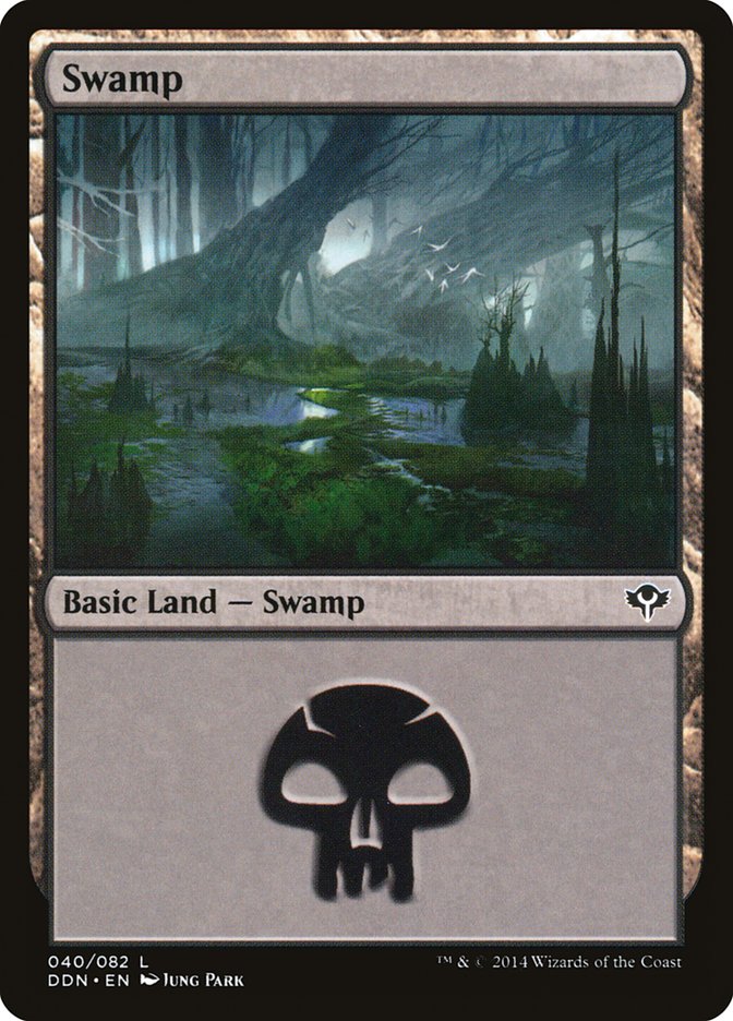 Swamp (40) [Duel Decks: Speed vs. Cunning] | Card Merchant Takapuna