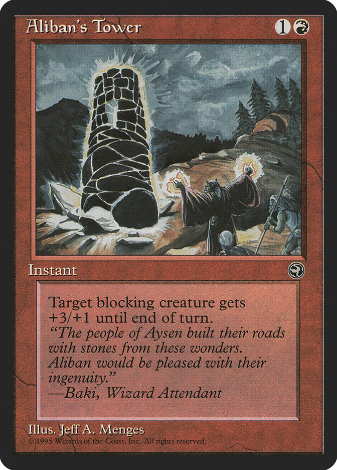 Aliban's Tower (Baki Flavor Text) [Homelands] | Card Merchant Takapuna