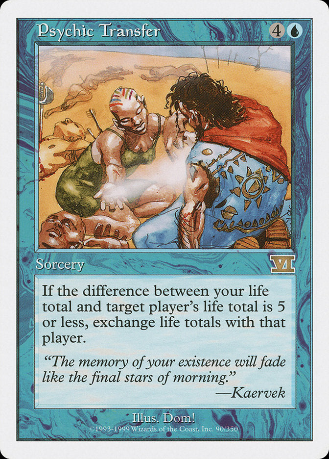 Psychic Transfer [Classic Sixth Edition] | Card Merchant Takapuna