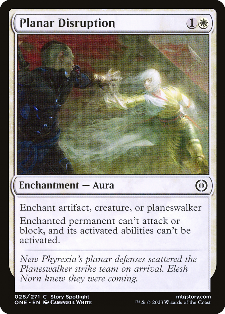 Planar Disruption [Phyrexia: All Will Be One] | Card Merchant Takapuna