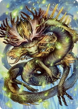 Kura, the Boundless Sky Art Card [Kamigawa: Neon Dynasty Art Series] | Card Merchant Takapuna