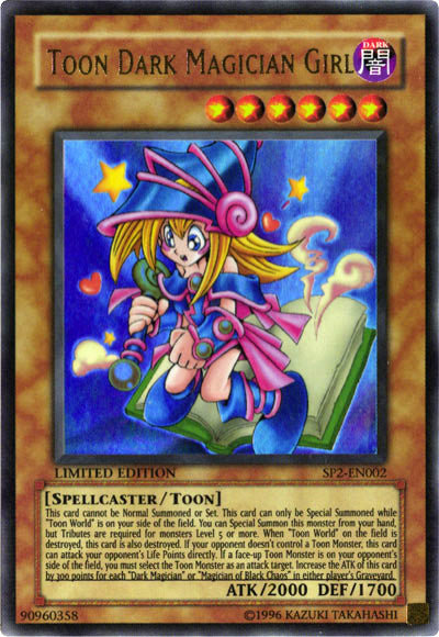 Toon Dark Magician Girl [SP2-EN002] Ultra Rare | Card Merchant Takapuna