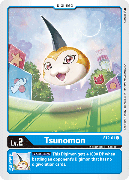 Tsunomon [ST2-01] [Starter Deck: Cocytus Blue] | Card Merchant Takapuna