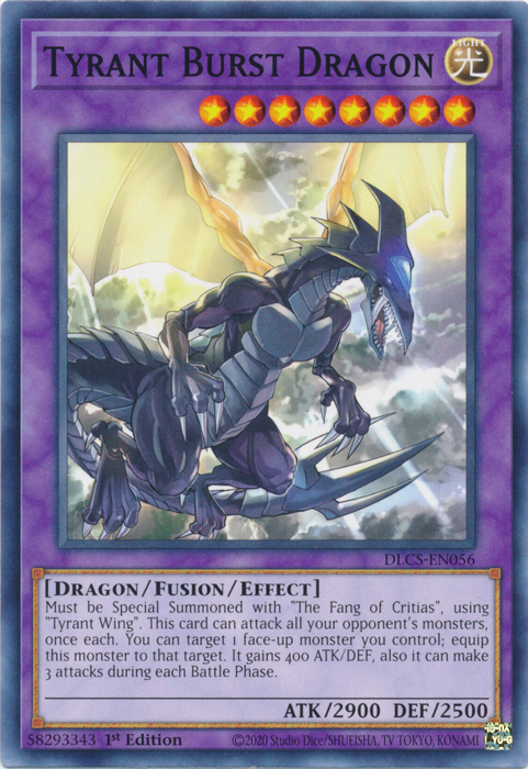 Tyrant Burst Dragon [DLCS-EN056] Common | Card Merchant Takapuna