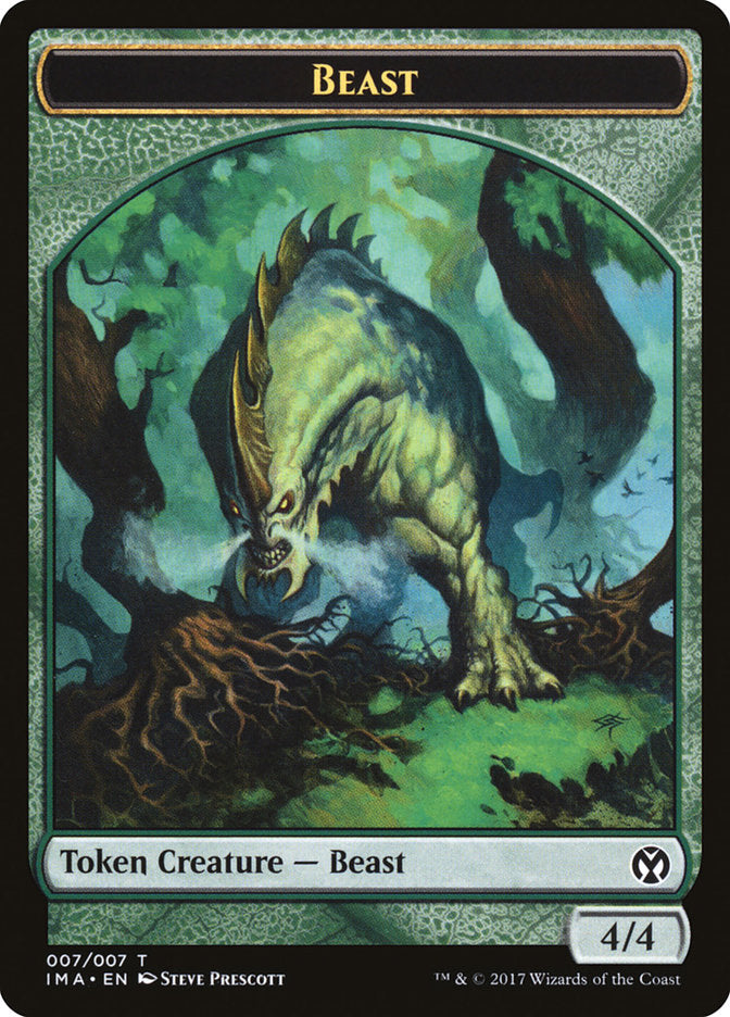 Beast Token [Iconic Masters Tokens] | Card Merchant Takapuna