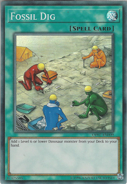 Fossil Dig [OP07-EN009] Super Rare | Card Merchant Takapuna