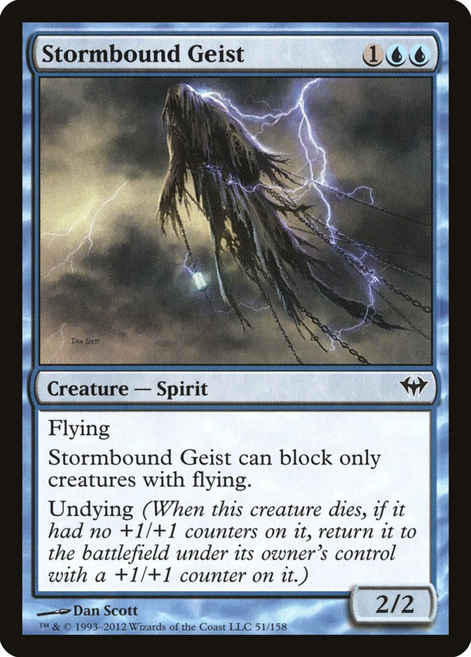 Stormbound Geist [Dark Ascension] | Card Merchant Takapuna