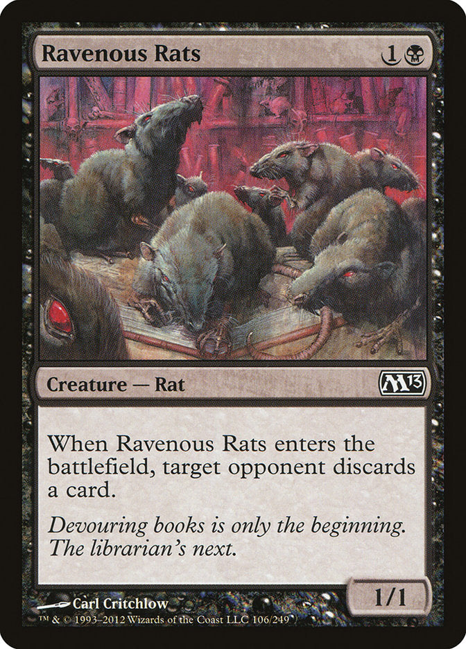 Ravenous Rats [Magic 2013] | Card Merchant Takapuna