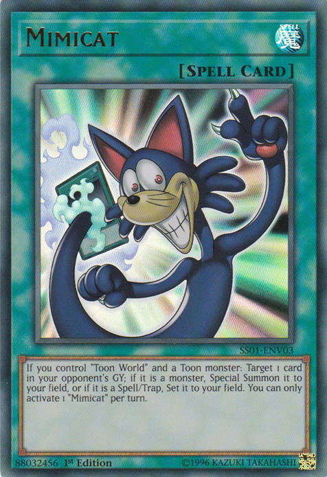 Mimicat [SS01-ENV03] Ultra Rare | Card Merchant Takapuna