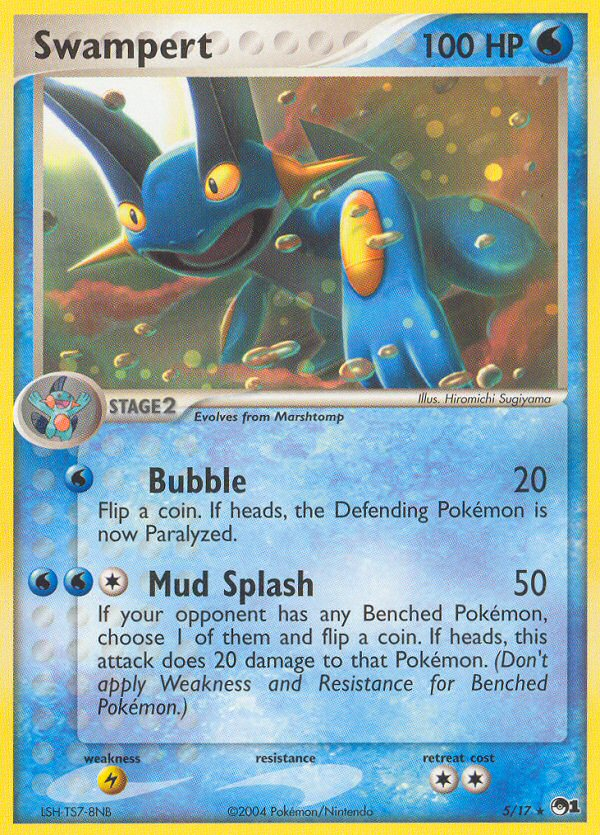 Swampert (5/17) [POP Series 1] | Card Merchant Takapuna