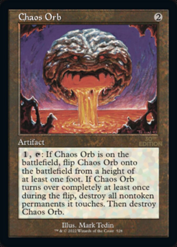 Chaos Orb (Retro) [30th Anniversary Edition] | Card Merchant Takapuna