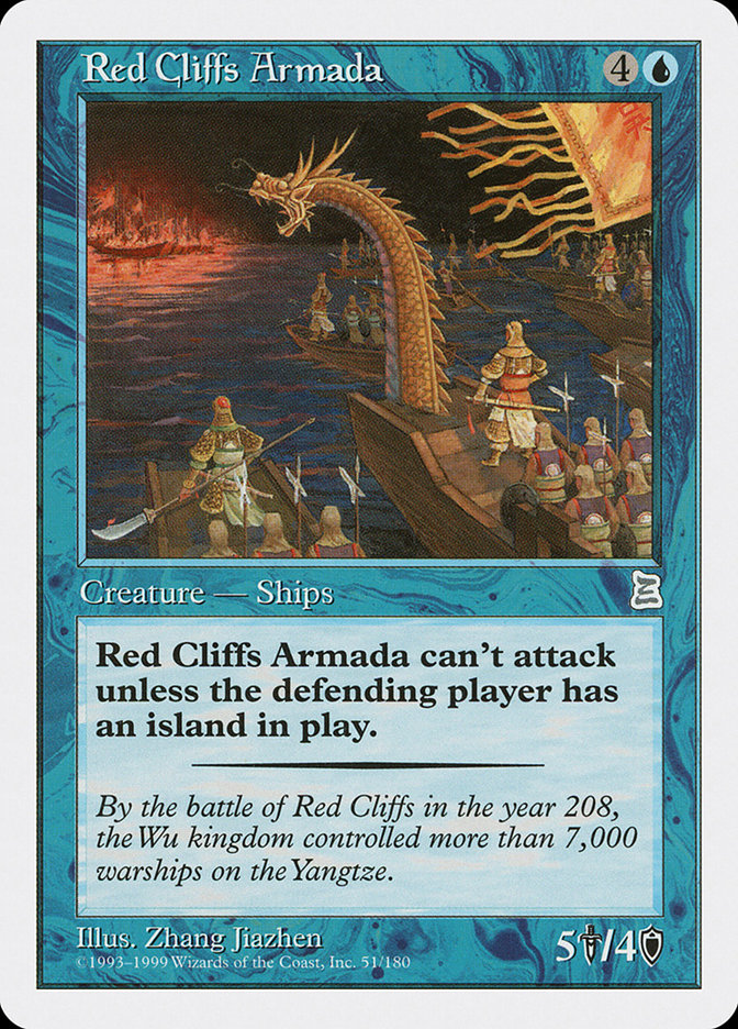 Red Cliffs Armada [Portal Three Kingdoms] | Card Merchant Takapuna