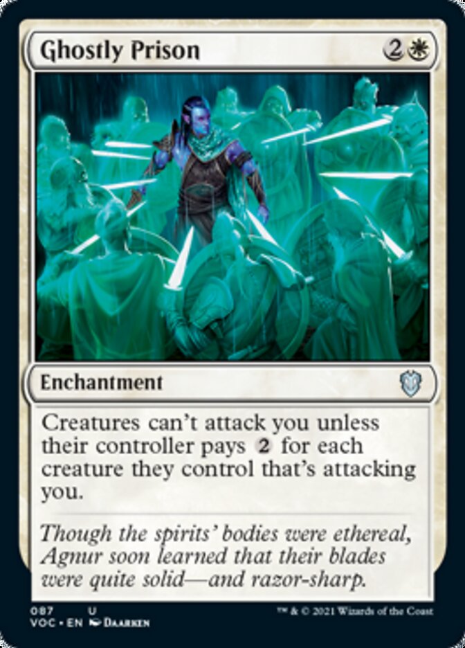 Ghostly Prison [Innistrad: Crimson Vow Commander] | Card Merchant Takapuna