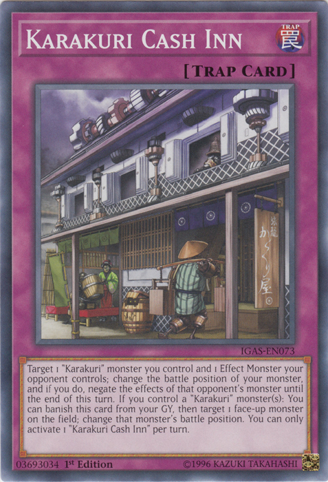 Karakuri Cash Inn [IGAS-EN073] Common | Card Merchant Takapuna