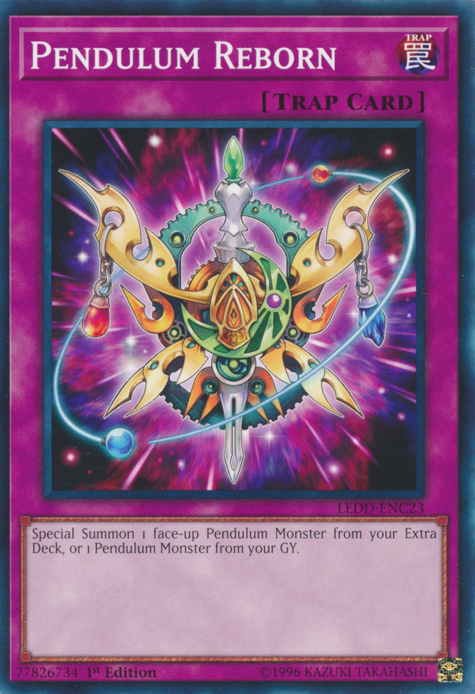 Pendulum Reborn [LEDD-ENC23] Common | Card Merchant Takapuna