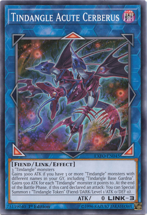 Tindangle Acute Cerberus [EXFO-EN045] Common | Card Merchant Takapuna