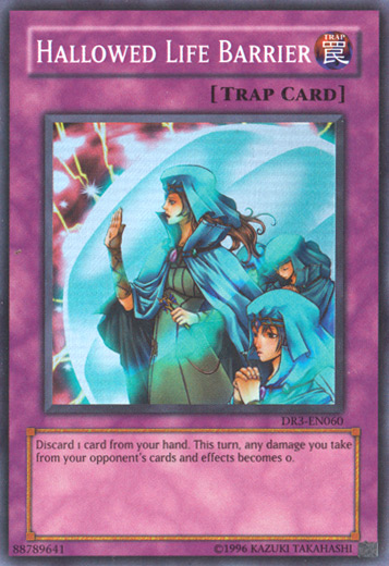 Hallowed Life Barrier [DR3-EN060] Super Rare | Card Merchant Takapuna