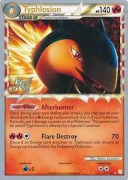 Typhlosion (110/123) (Reshiphlosion - Christopher Kan) [World Championships 2011] | Card Merchant Takapuna