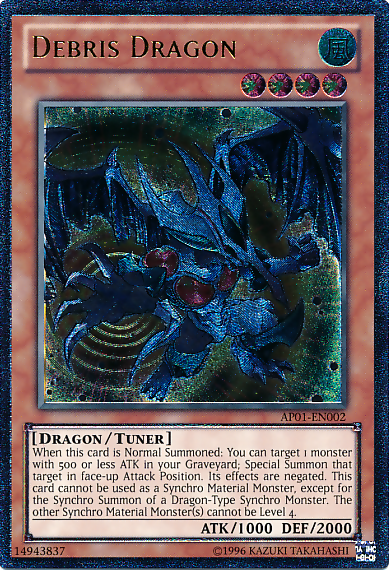 Debris Dragon [AP01-EN002] Ultimate Rare | Card Merchant Takapuna