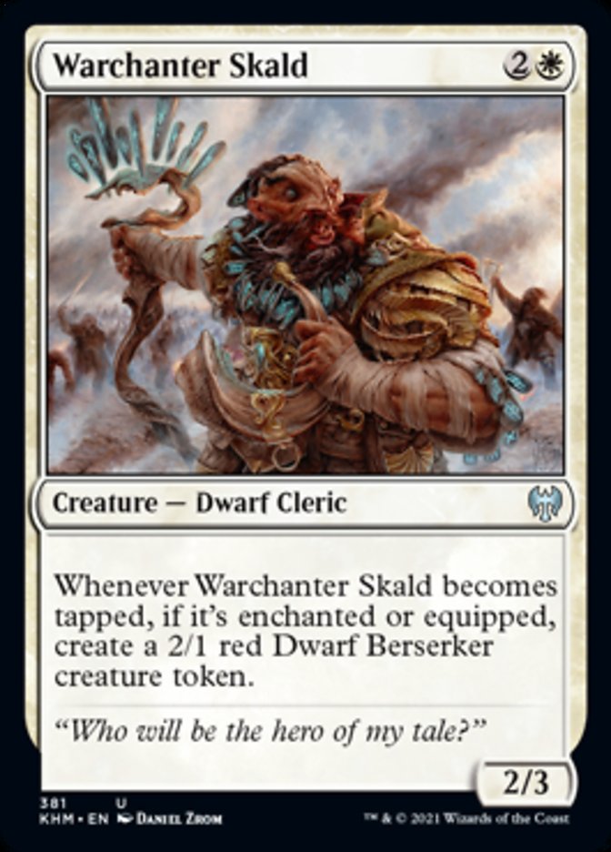 Warchanter Skald [Kaldheim] | Card Merchant Takapuna