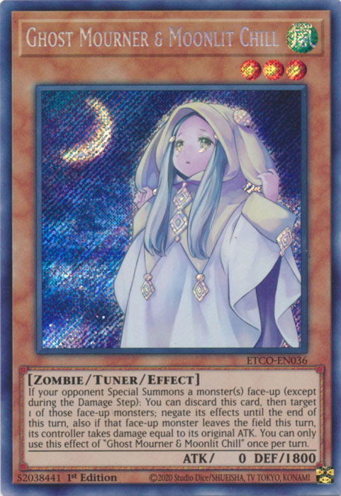 Ghost Mourner & Moonlit Chill [ETCO-EN036] Secret Rare | Card Merchant Takapuna