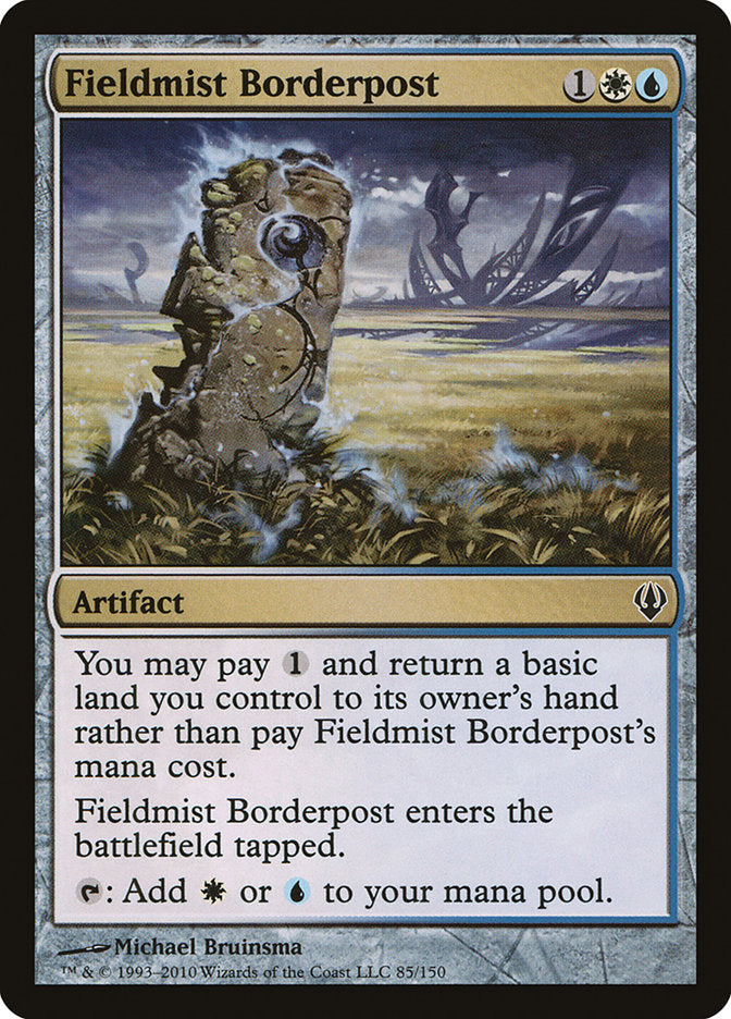 Fieldmist Borderpost [Archenemy] | Card Merchant Takapuna