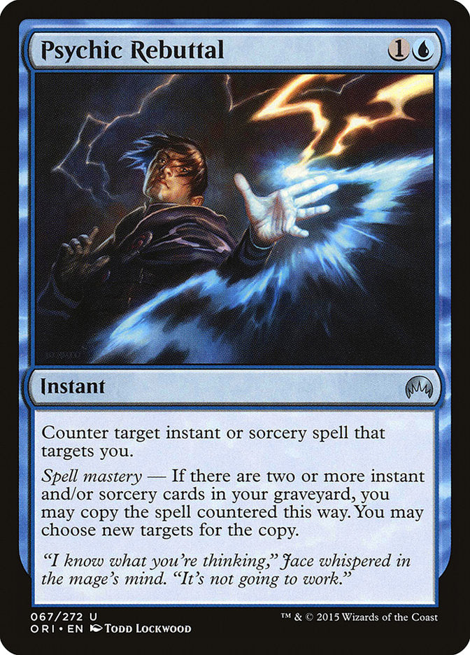 Psychic Rebuttal [Magic Origins] | Card Merchant Takapuna