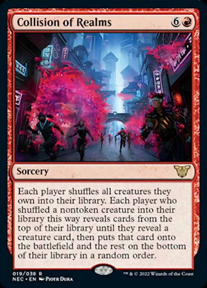 Collision of Realms [Kamigawa: Neon Dynasty Commander] | Card Merchant Takapuna